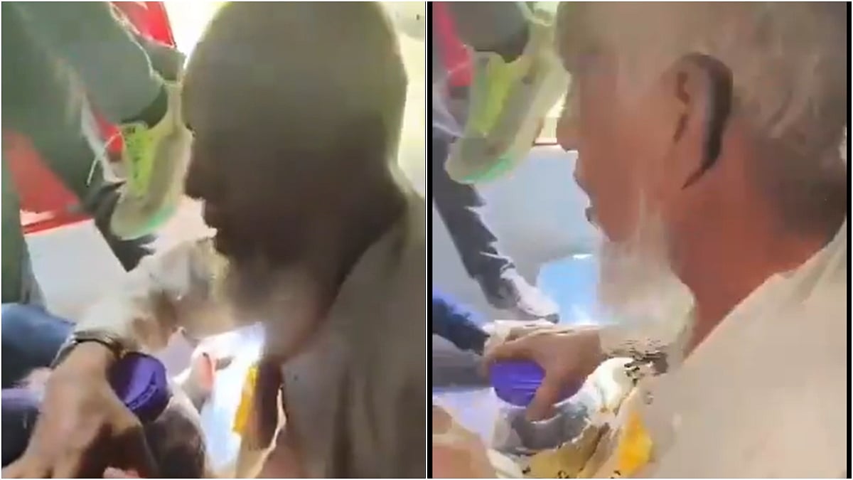 X/@WaqarHasan1231 : Screengrab from the viral video | 